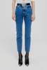 ALESSANDRA RICH Denim Straight Jeans - Blue - Thumbnail 1