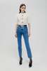 ALESSANDRA RICH Denim Straight Jeans - Blue - Thumbnail 2