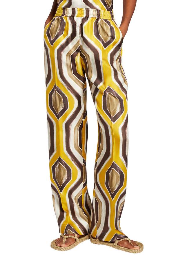 FRS Doride I - Painted Diamond Silk Will Top - Geometrico Giallo