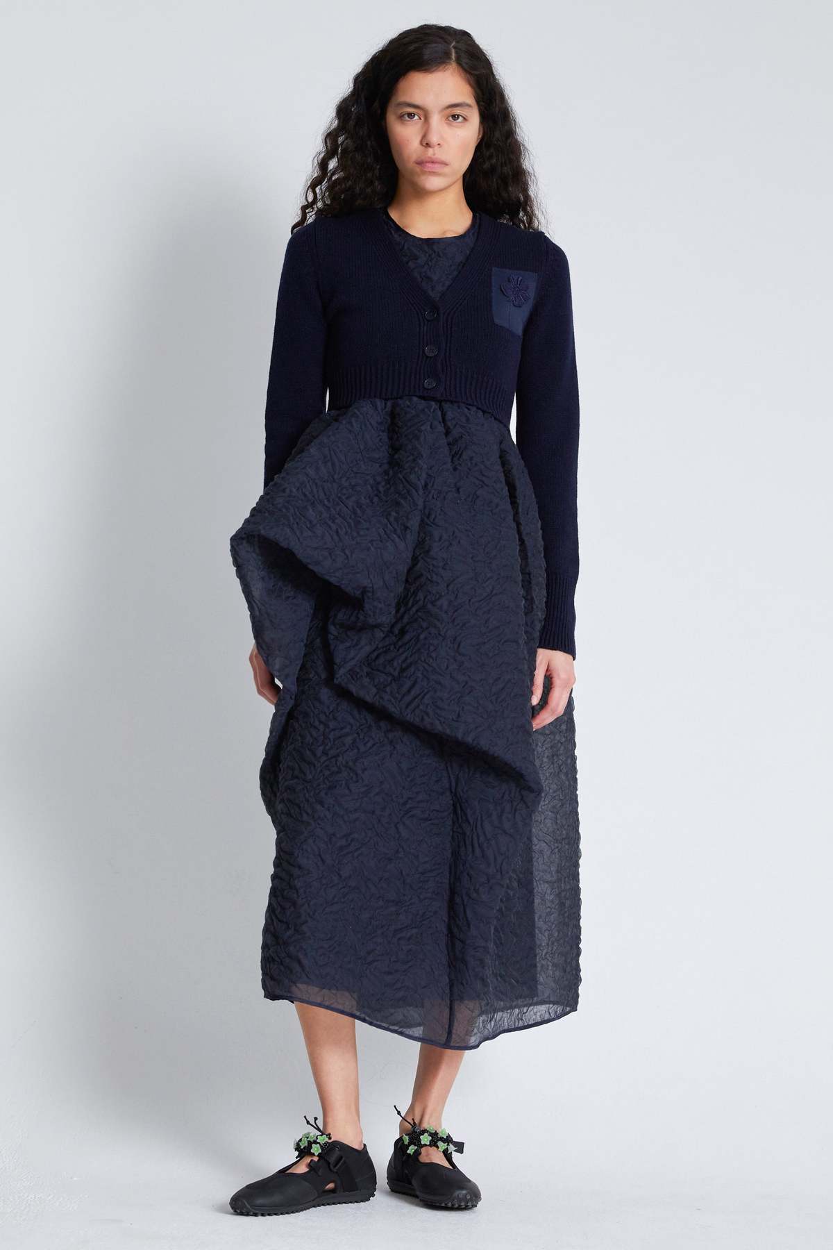ワンピース cecilie bahnsen fang dress UK8 Cecilie Bahnsen FANG DRESS | Garmentory