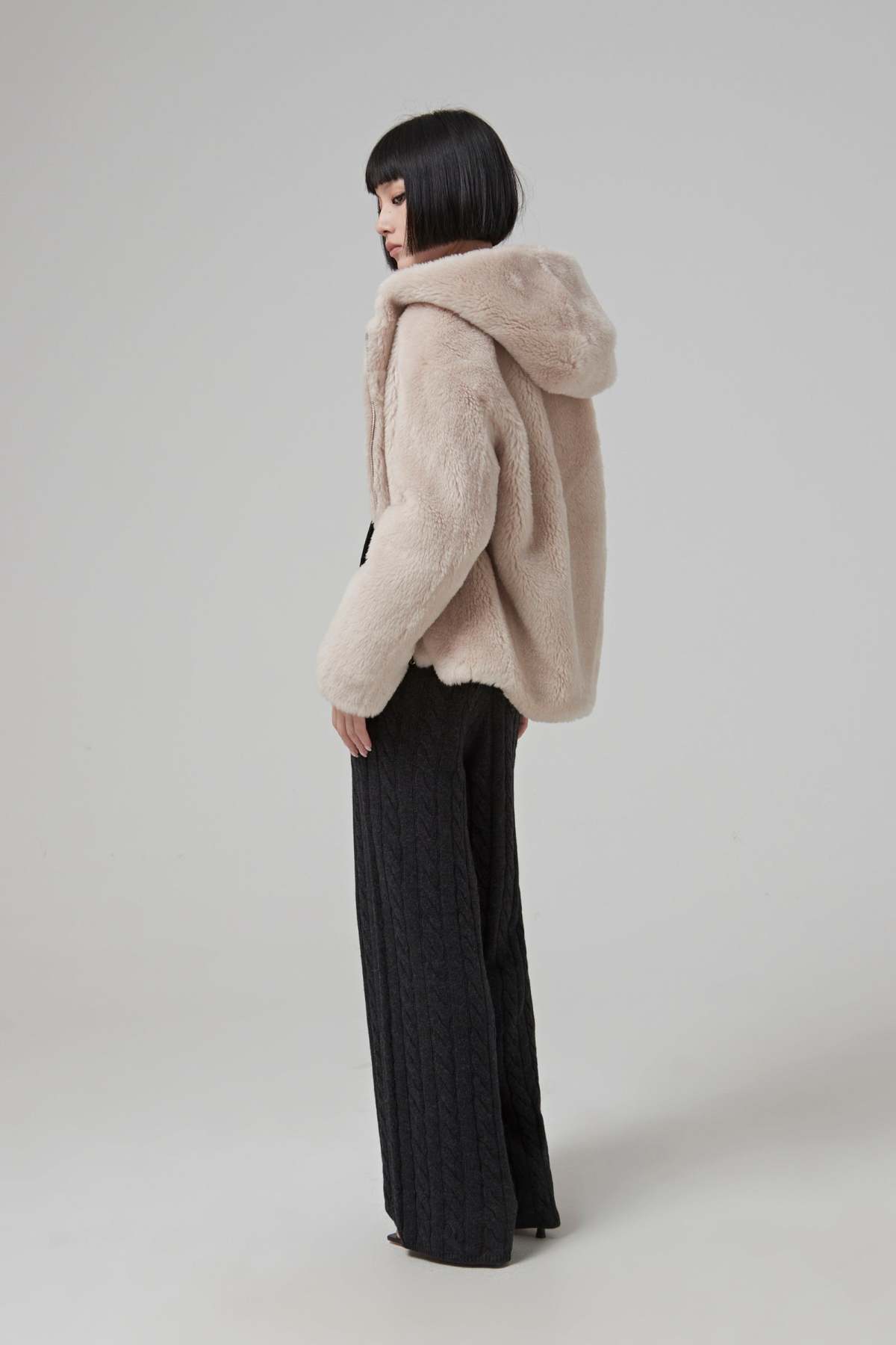 yves salomon WOOL JACKET - CREME - Image 2 of 7