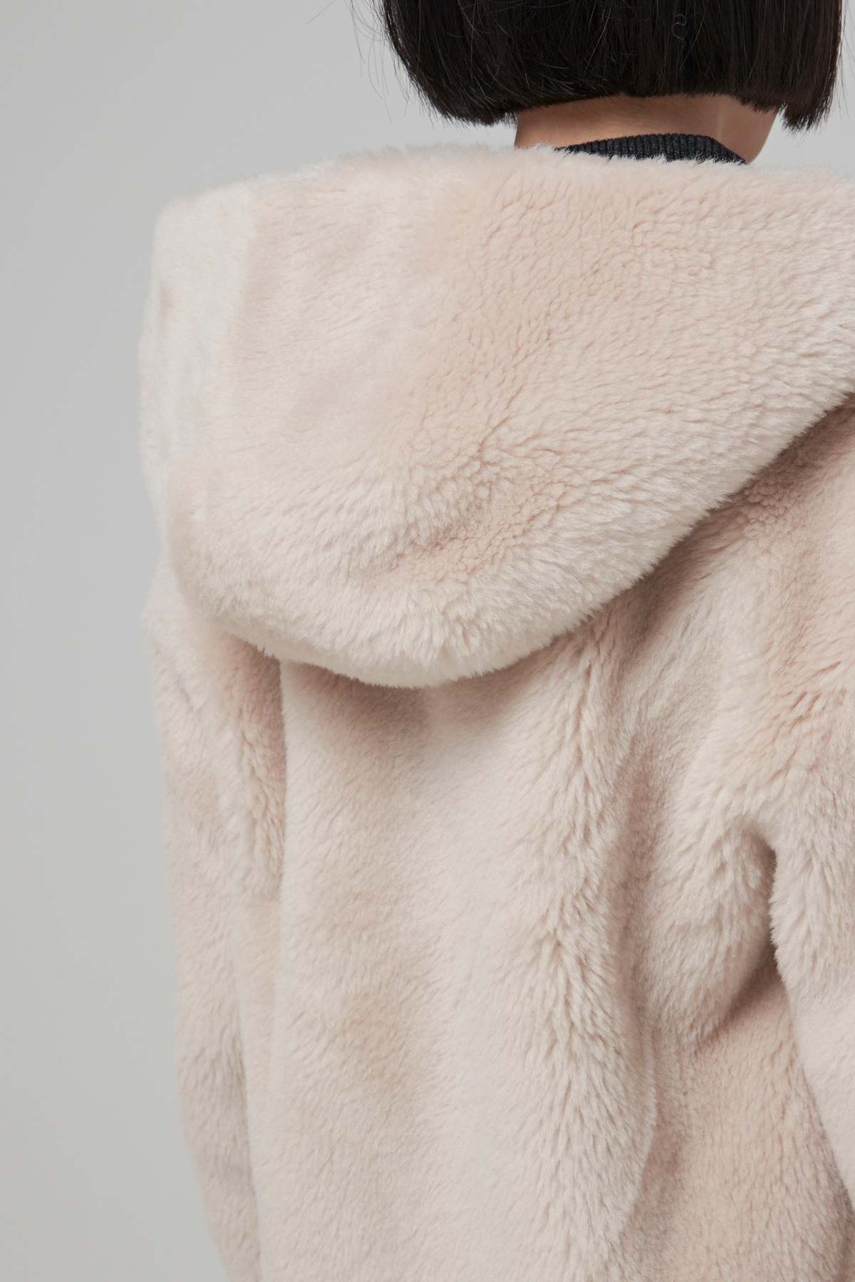 yves salomon WOOL JACKET - CREME - Image 6 of 7