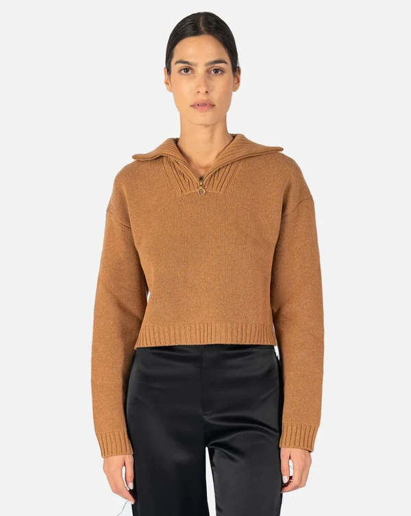 Nanushka Kira Sweater - Camel | Garmentory
