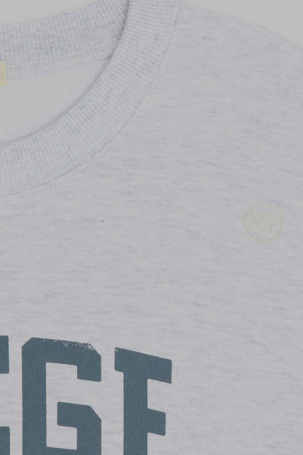 [RECTO] / ☆ LLEGE LOGO SWEATSHIRT / MELANGE GREY/ UNISEX RECTO Llege Logo Sweatshirt | Shopbop