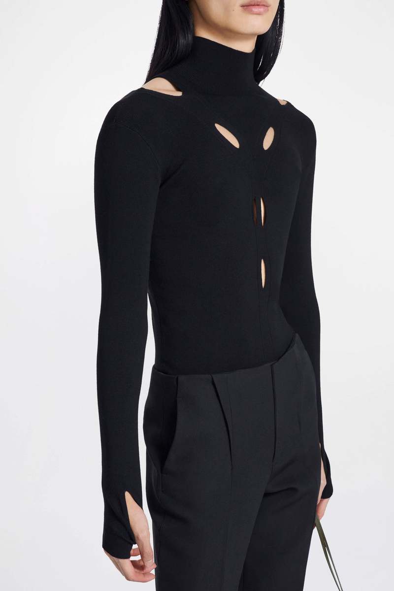 Dion Lee Merino V Slot Skivvy