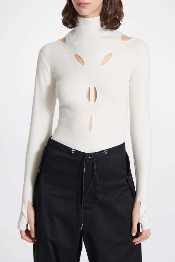 Dion Lee Merino V Slot Skivvy