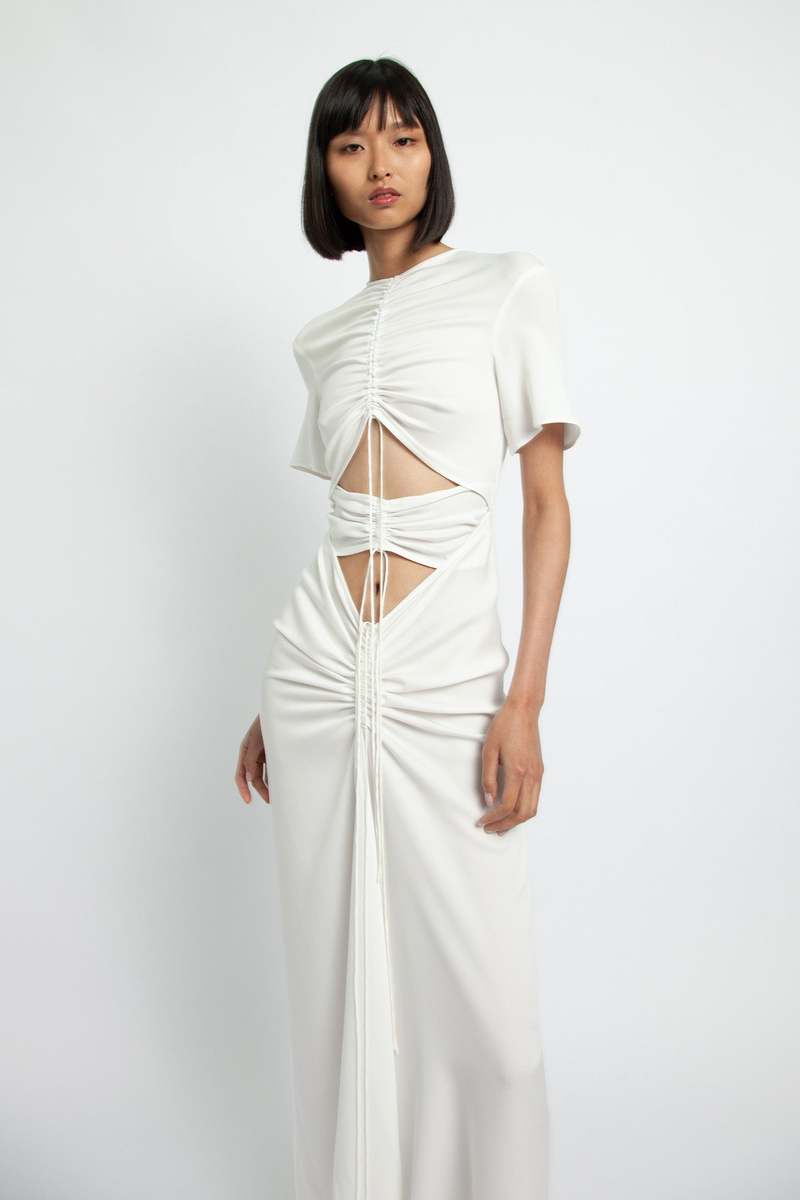 sheer cover up for dress White Mesh Sheer Spaghetti Straps Maxi Dress Cover Up