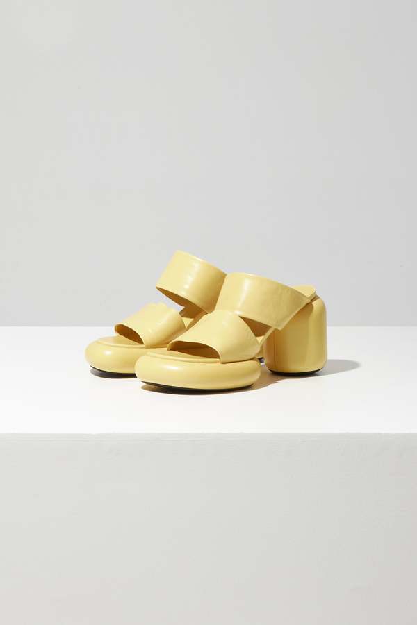 Jil Sander TRIPON SANDALS - Light/Pastel Yellow | Garmentory