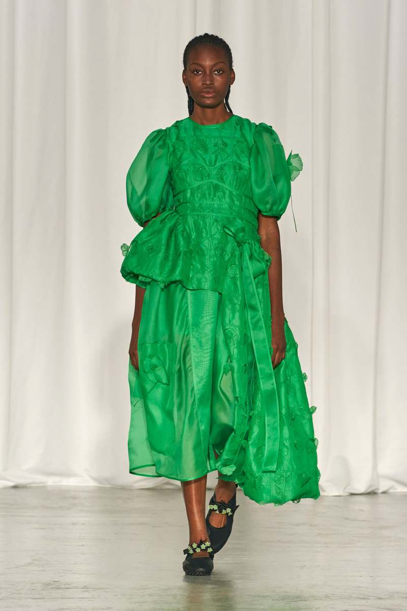 Cecilie Bahnsen SARA ENGINEERED FLAT | Garmentory