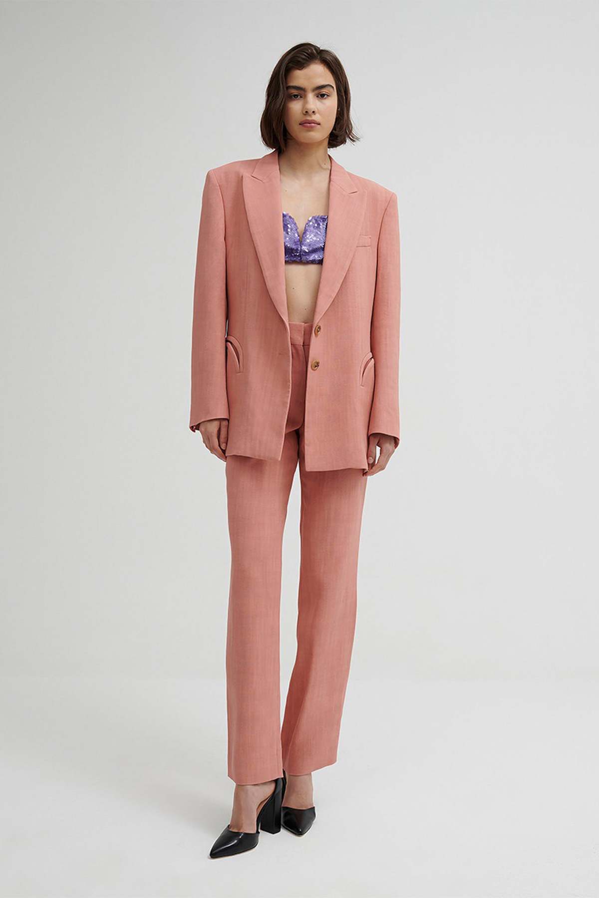 ジャケット BLAZE MILANO Embellished velvet Tomboy blazer Blazé Milano Tomboy blazer Blaze Milano