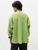 Polyploid Mens Oversize Longsleeve C - Apple Green - Thumbnail 2