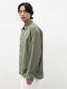 Polyploid Mens Shirt Jacket C - Olive - Thumbnail 3