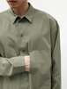 Polyploid Mens Shirt Jacket C - Olive - Thumbnail 5