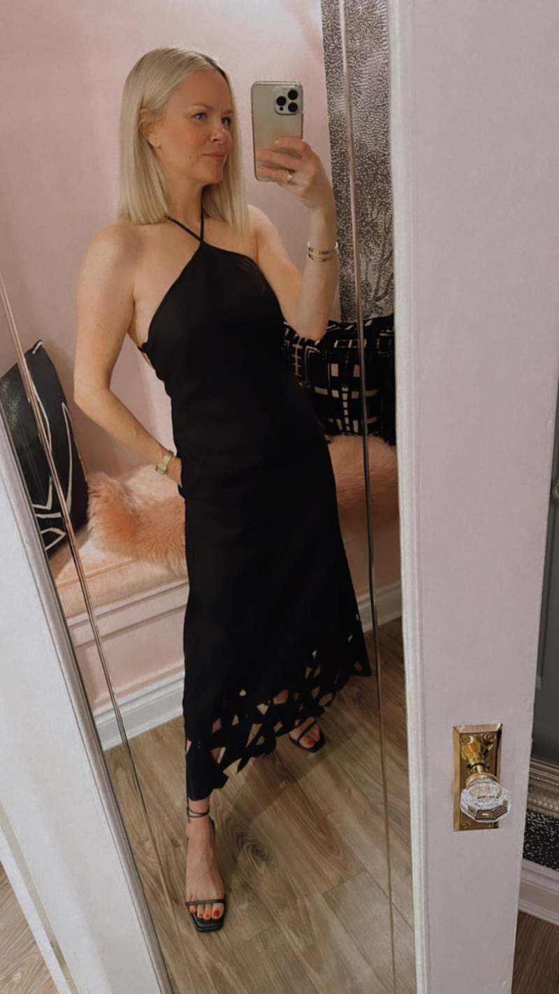 Simkhai Simone A line dress - Black | Garmentory