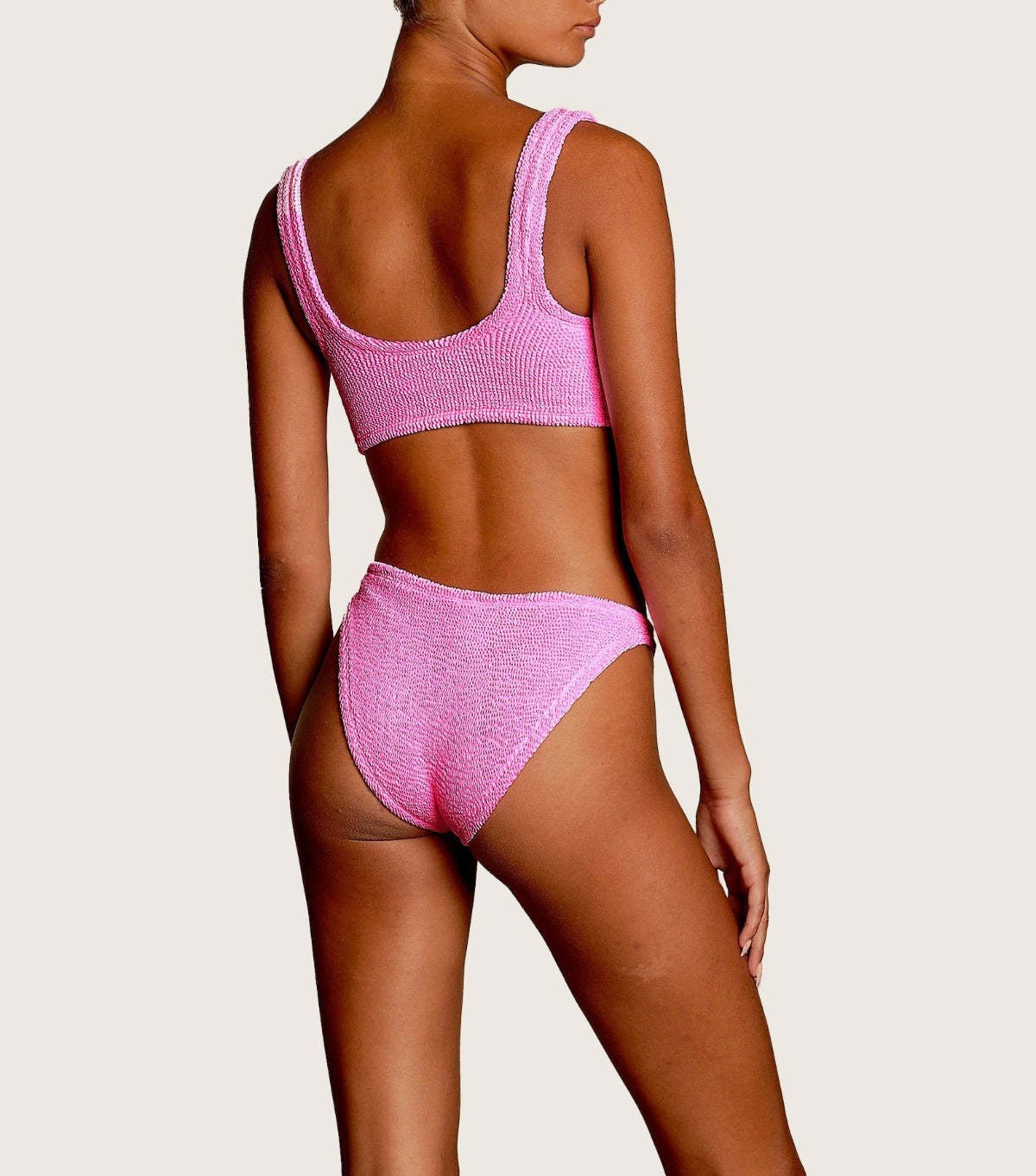 ビキニ Hunza G SS25 Bikini 'Xandra' (XANDRABIKINI BUBBLEGUM) Hunza G Xandra Bikini Set in Bubblegum | REVOLVE