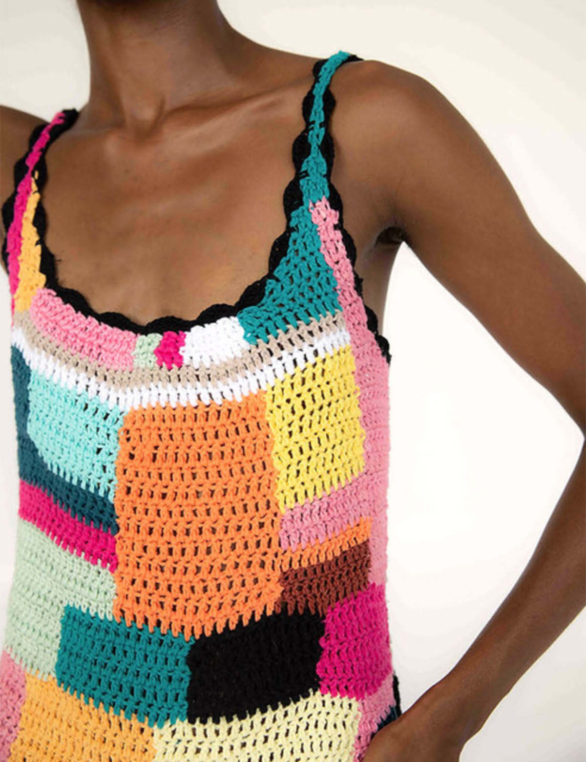 tach meryl crochet dress Tach Clothing Meryl Crochet Dress