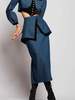 BATSHEVA Welle Skirt - Denim - Thumbnail 1