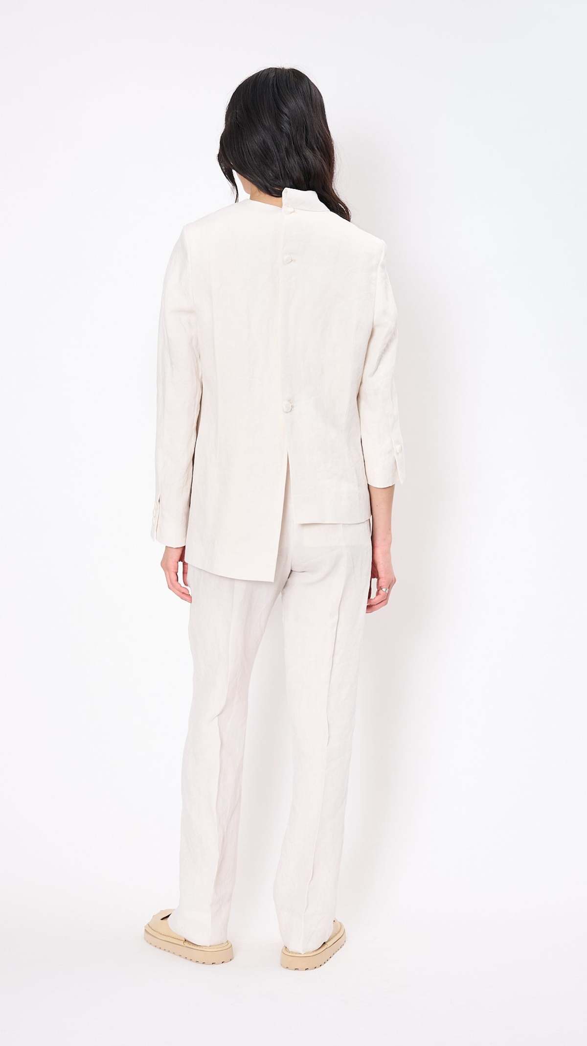 Nehera Janiela Tailored Jacket - White Sand - Image 3 of 6