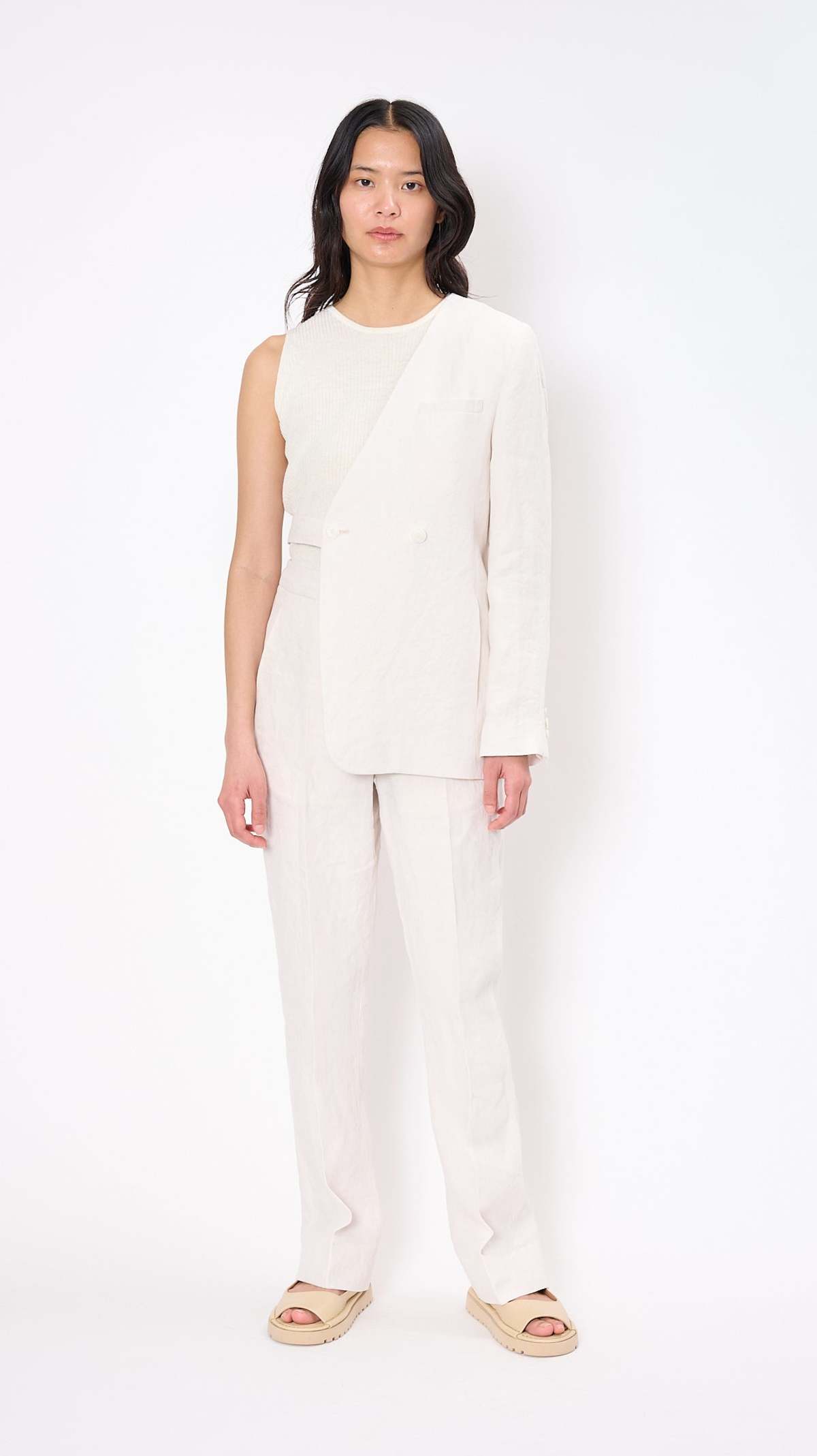 Nehera Janiela Tailored Jacket - White Sand - Image 5 of 6