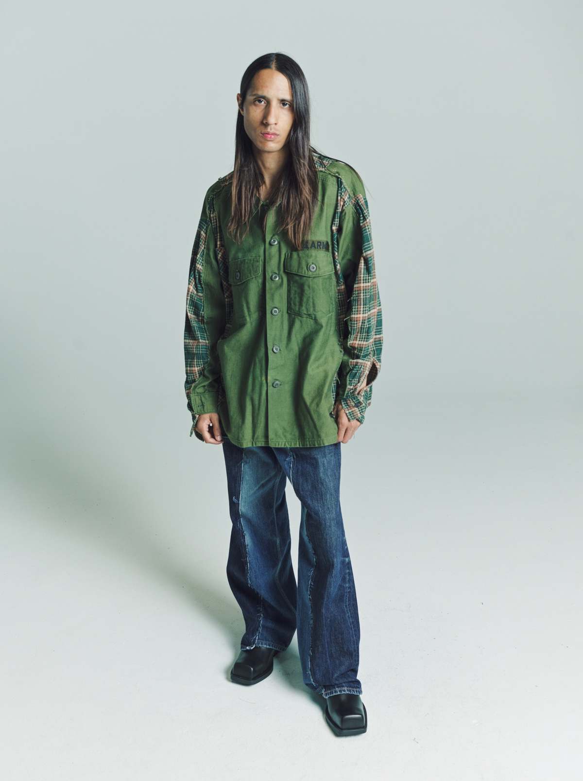 SEEALL RECONSTRUCTED MILITARY PARKA(Old Park Military SEEALL RECONSTRUCTED MILITARY PARKA(Old Park Military