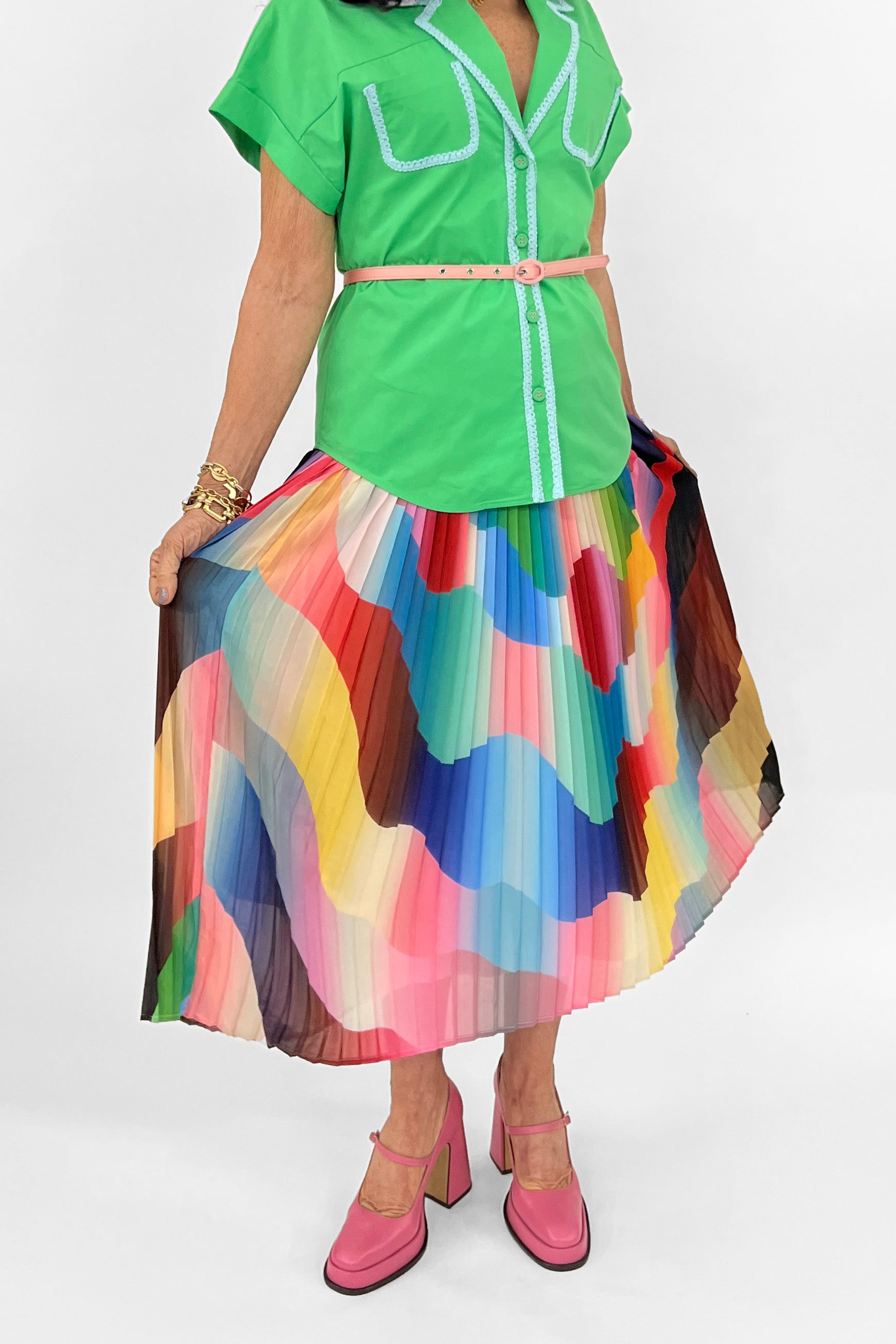 スカート ESSENTIEL ANTWERP HUPAUL PLEATED SKIRT Skirts | Essentiel Antwerp United States
