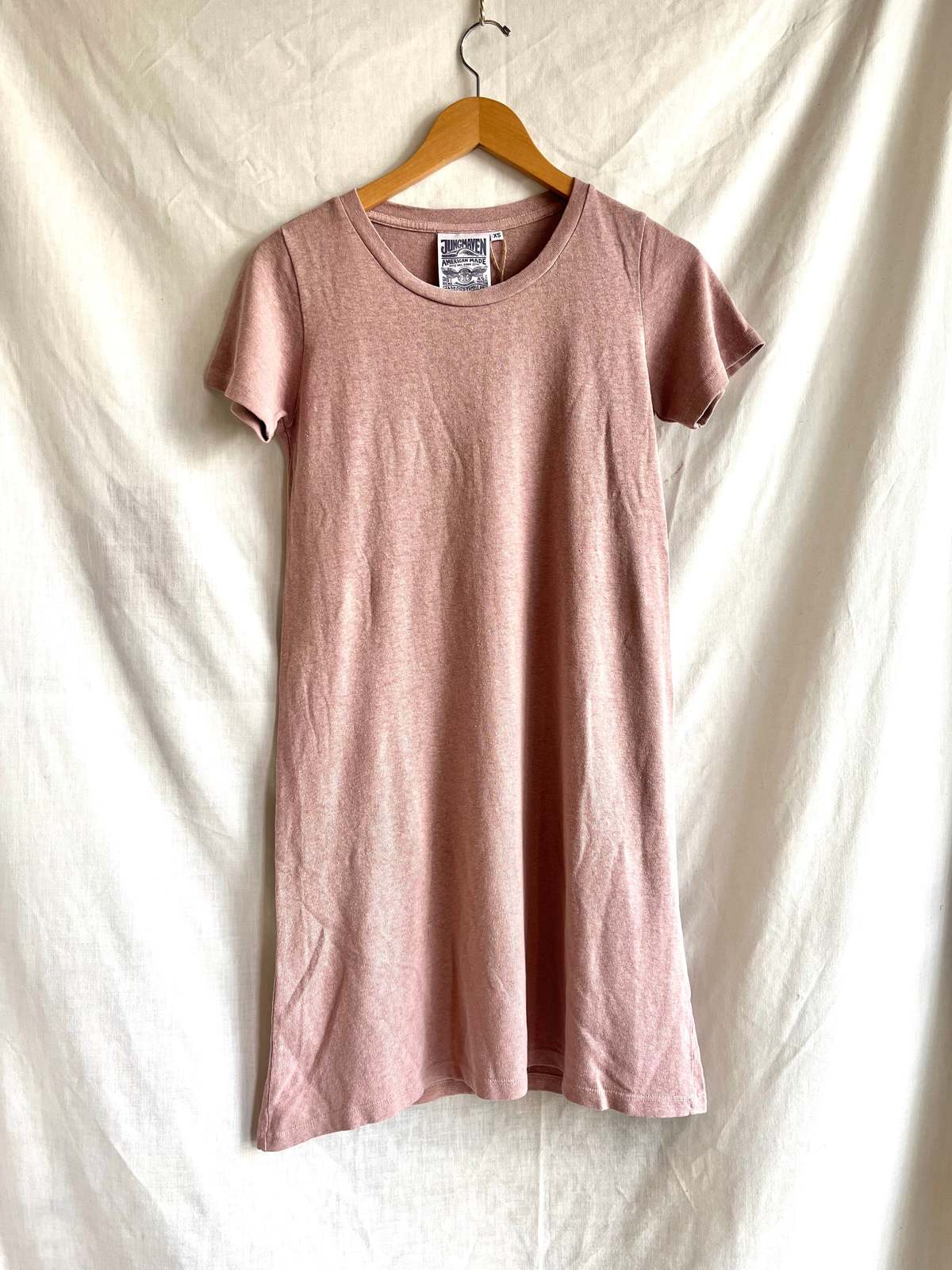 jungmaven rae line dress Jungmaven Rae Line Dress - Canvas