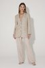 Hansen & Gretel Montana Oversize Blazer - Latte - Thumbnail 4