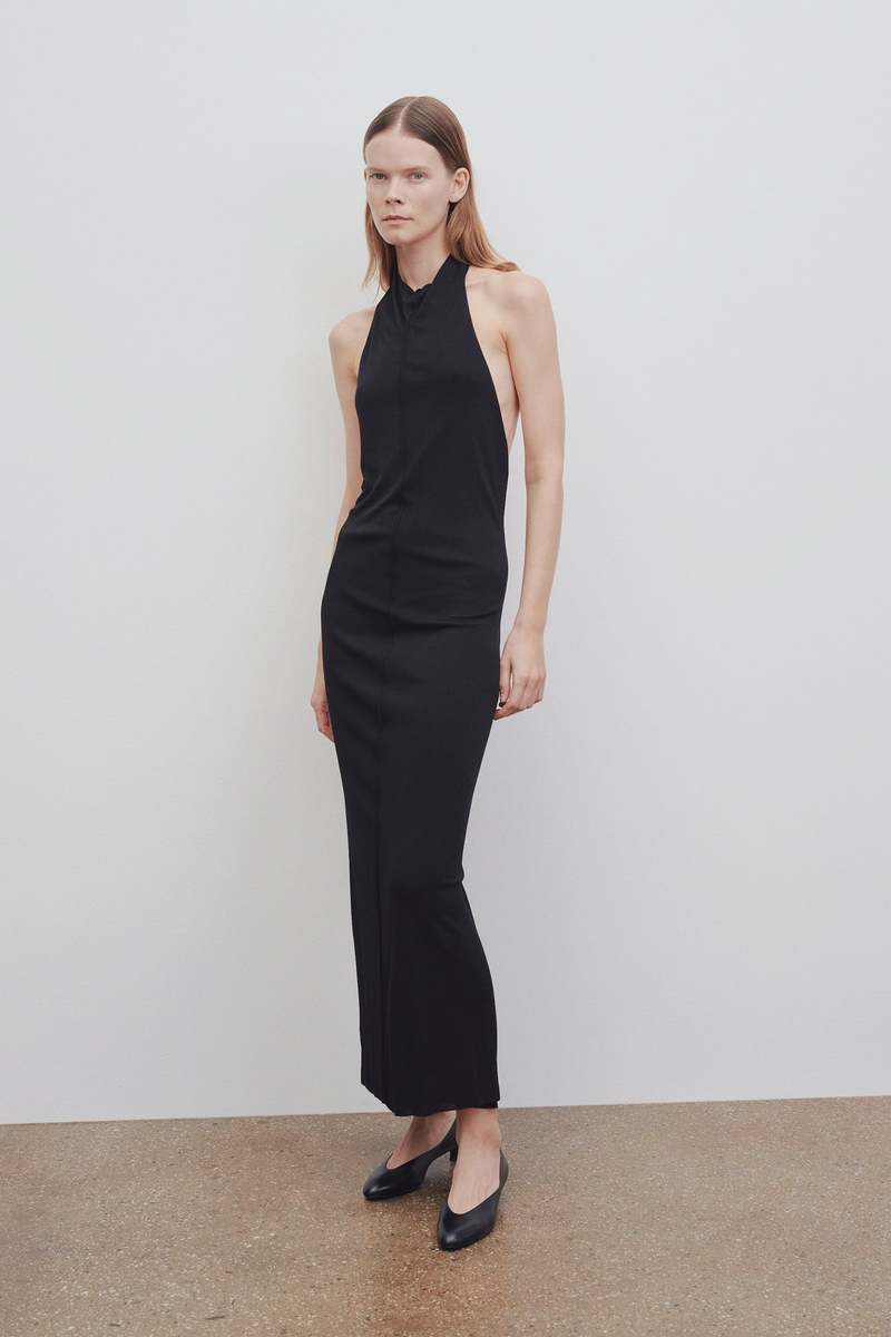 【関税込み】The Row ブラック Brynlee マキシドレス The Row Brynlee Dress | Garmentory