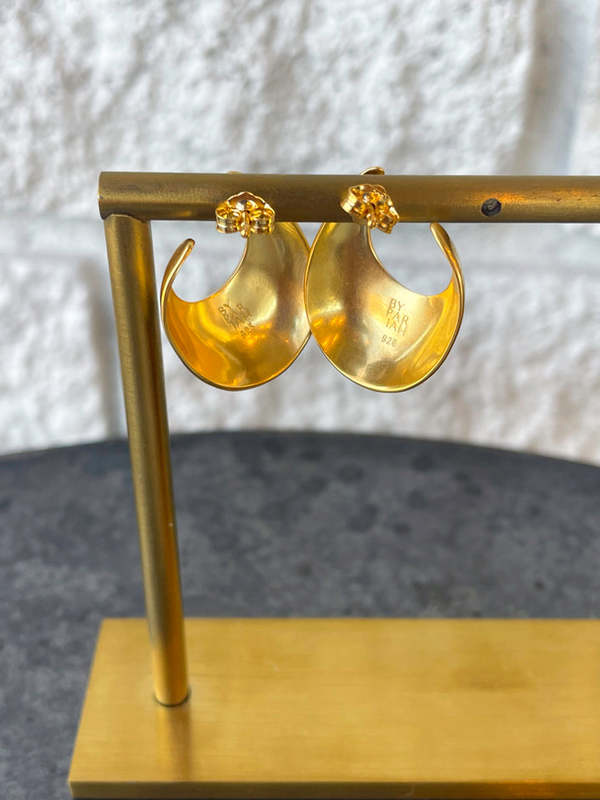 BY PARIAH SABINE HOOP EARRINGS - CLASSIC | Garmentory BY PARIAH SABINE HOOP EARRINGS - CLASSIC | Garmentory