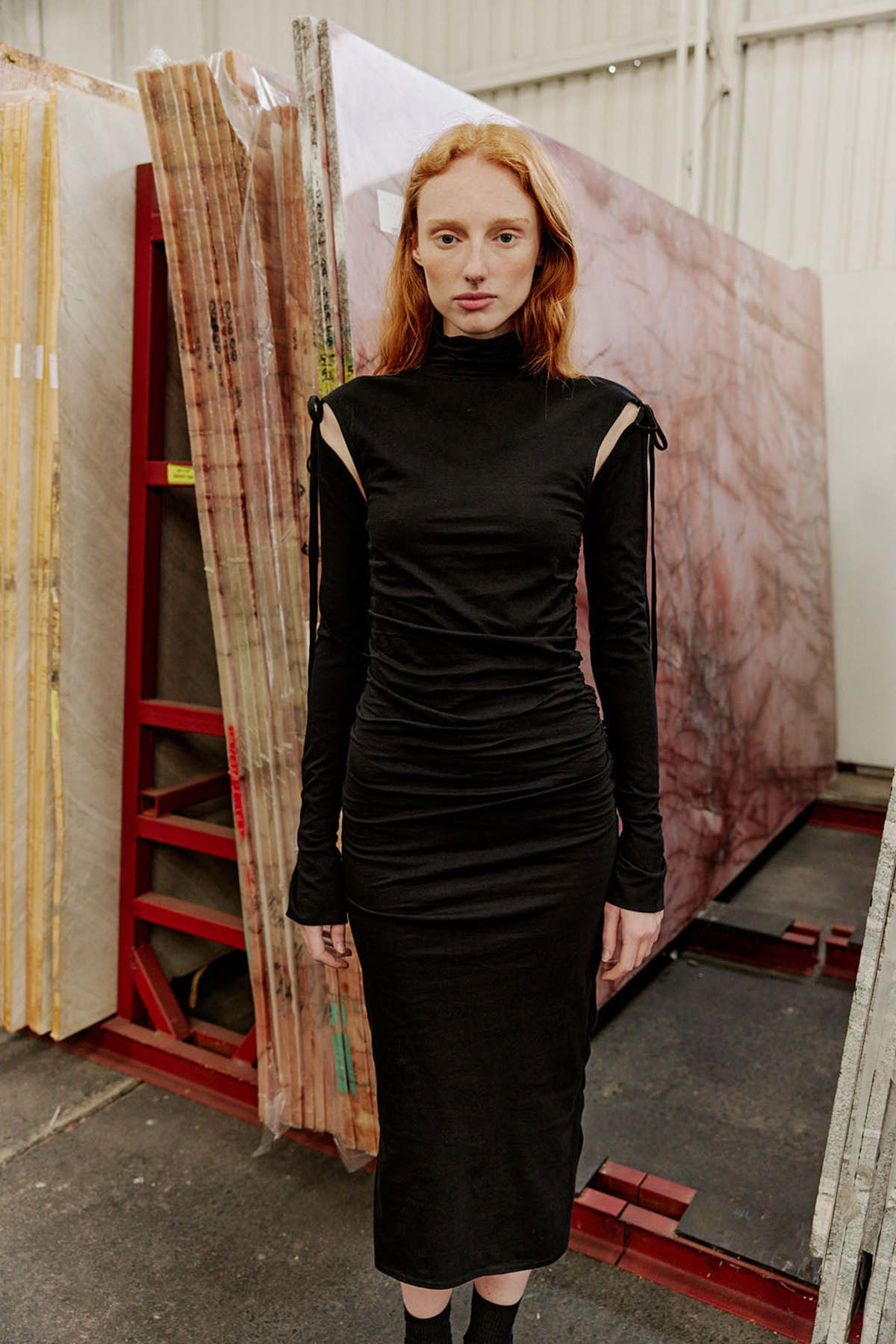 Muse the Label Mya Dress - Black - Image 1 of 7