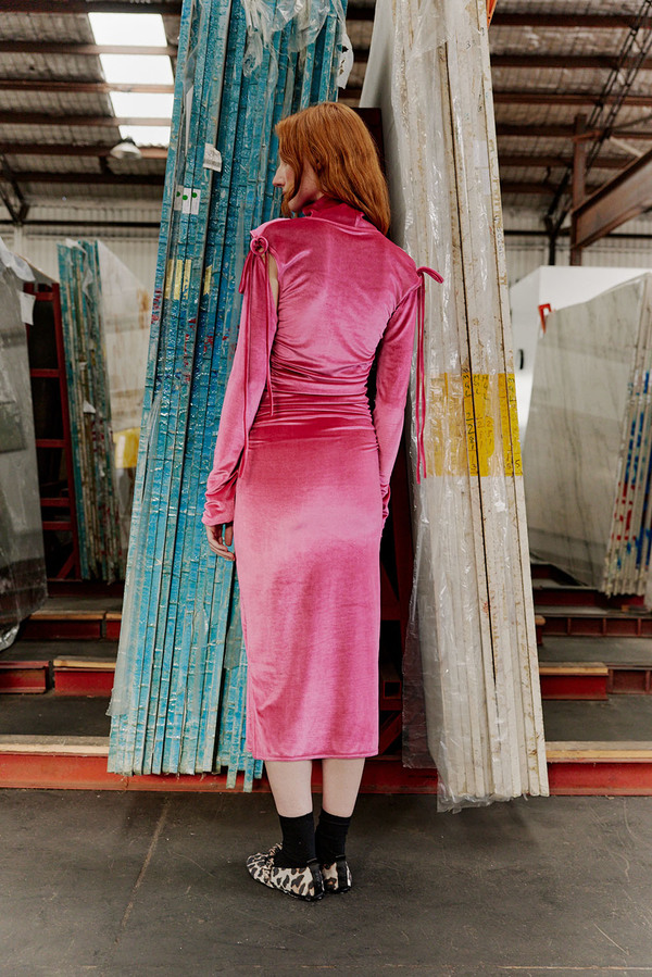 Muse the Label Mya Dress - Bubblegum