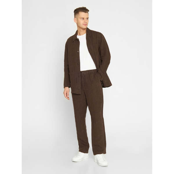 knowledge cotton apparel fig loose linen pant Cub Garmentory