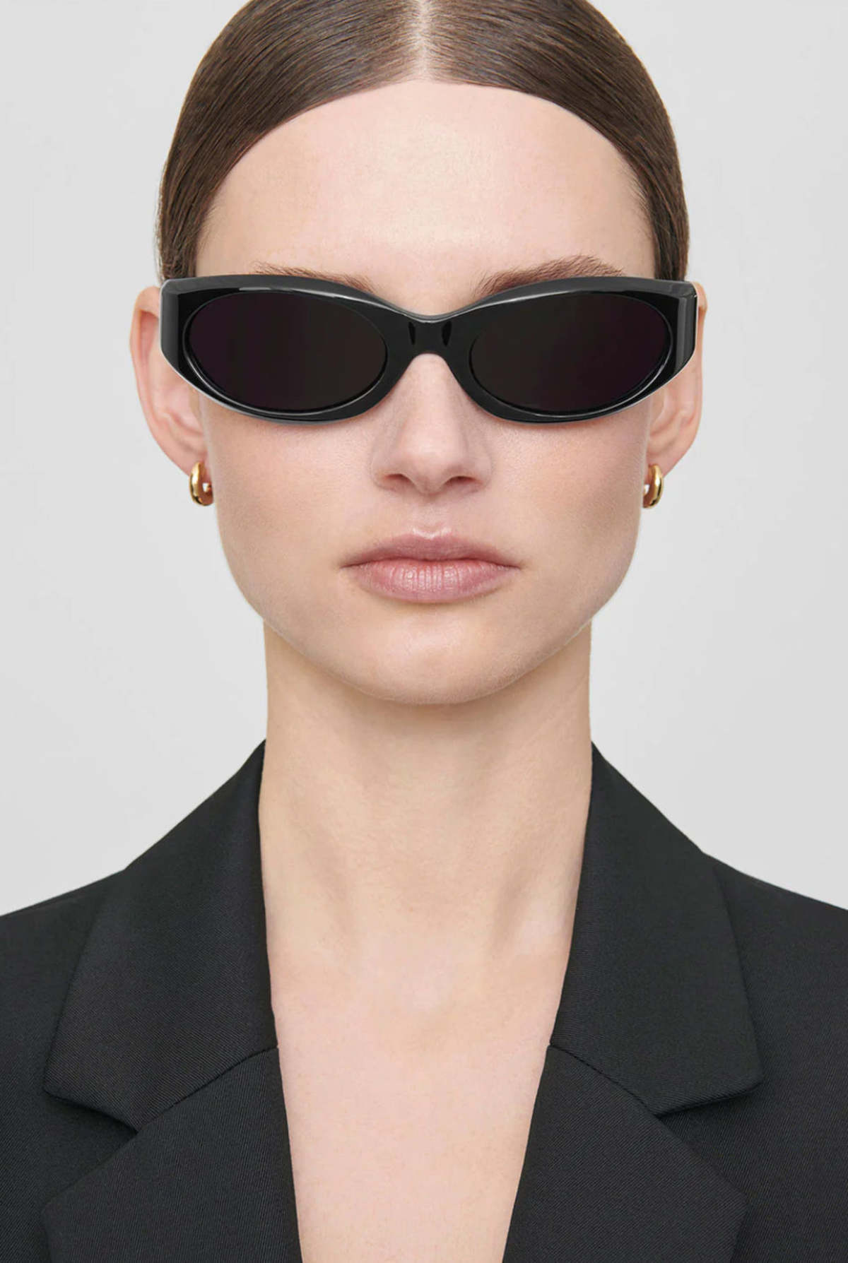 Anine Bing Berlin Sunglasses - Black | Garmentory