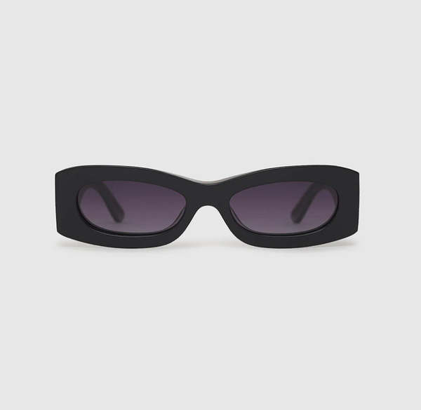 Anine Bing Malibu Sunglasses - Black | Garmentory display picture 2