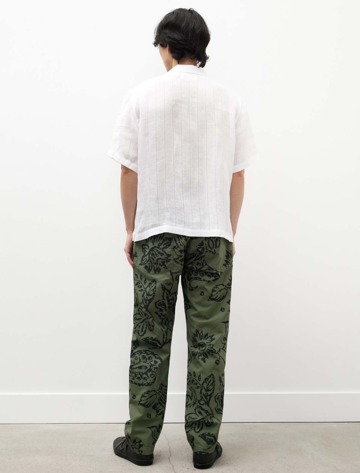 Engineered Garments Fatigue Pant - Olive Floral Print