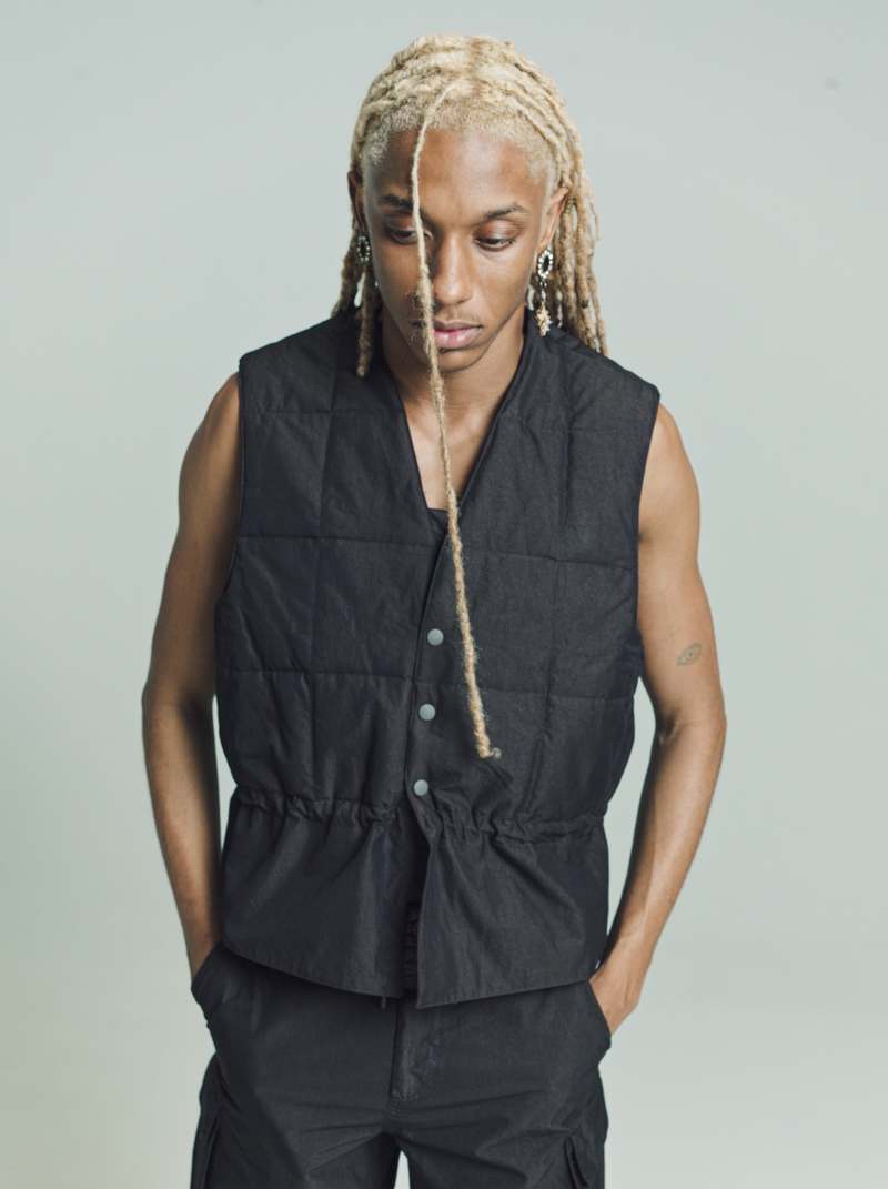 Our Legacy High Twist Solaro Air Vest - Black | Garmentory
