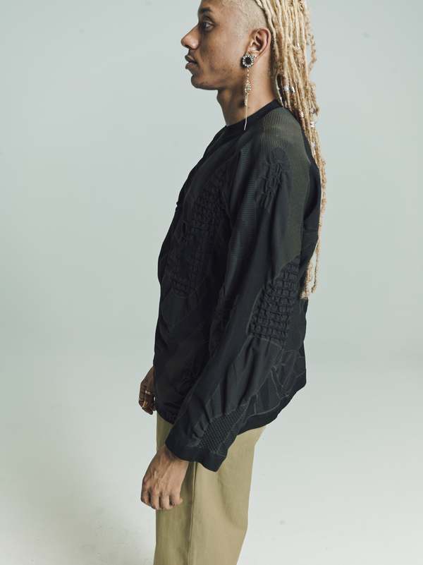 ROA Oversized 3D Knit - Black | Garmentory