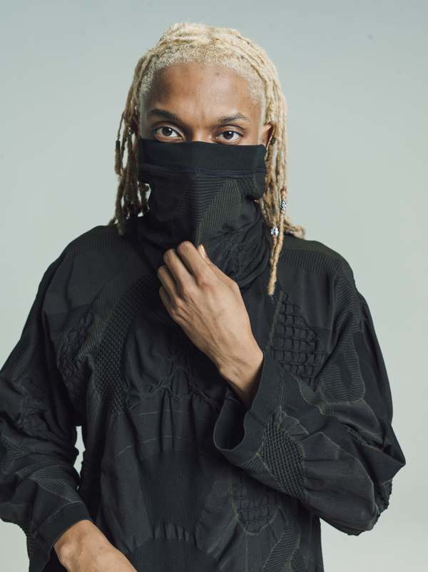 ROA Oversized 3D Knit - Black | Garmentory