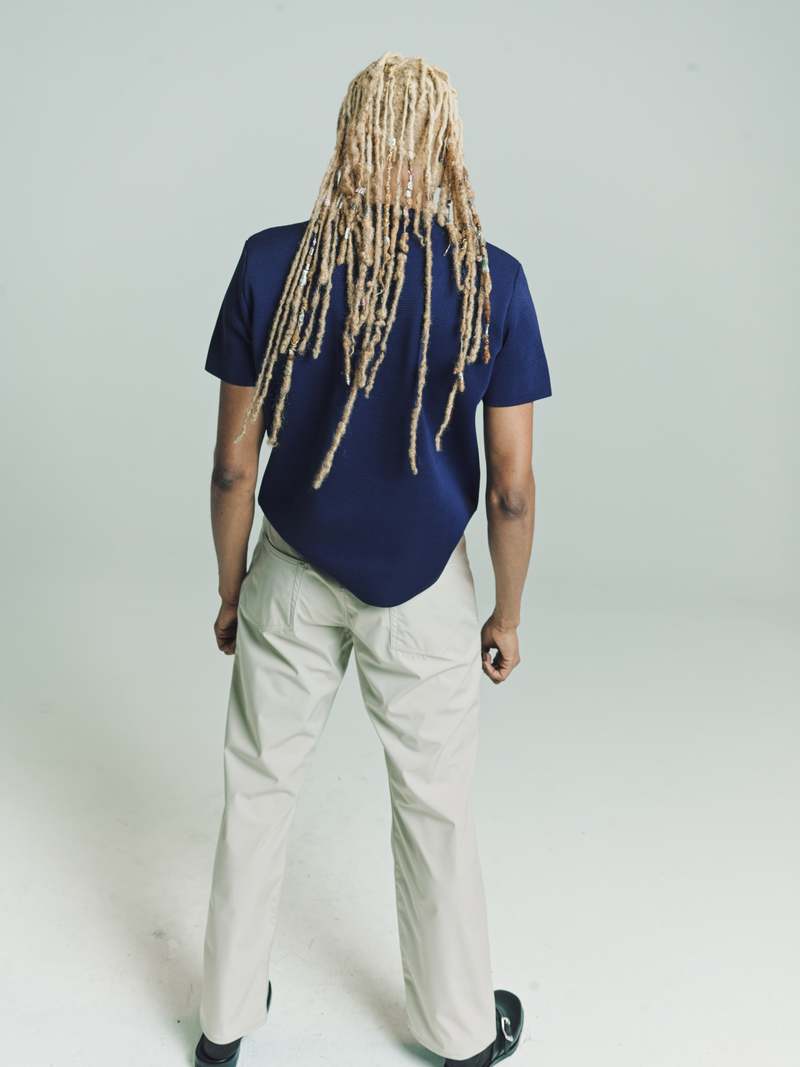★送料・関税込★OUR LEGACY★KNITTED T-SHIRT Digital Abyss ★ OUR LEGACY | KNITTED T-SHIRT / DIGITAL ABYSS PERFORMANCE