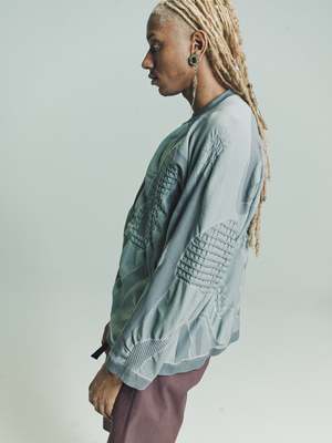 ROA Oversized 3D Knit - Grey | Garmentory