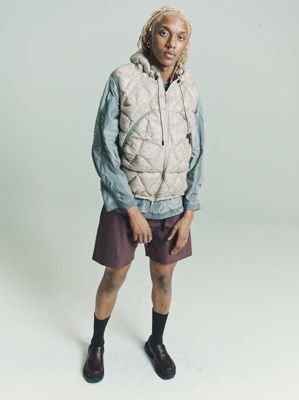 ROA Oversized 3D Knit - Grey | Garmentory
