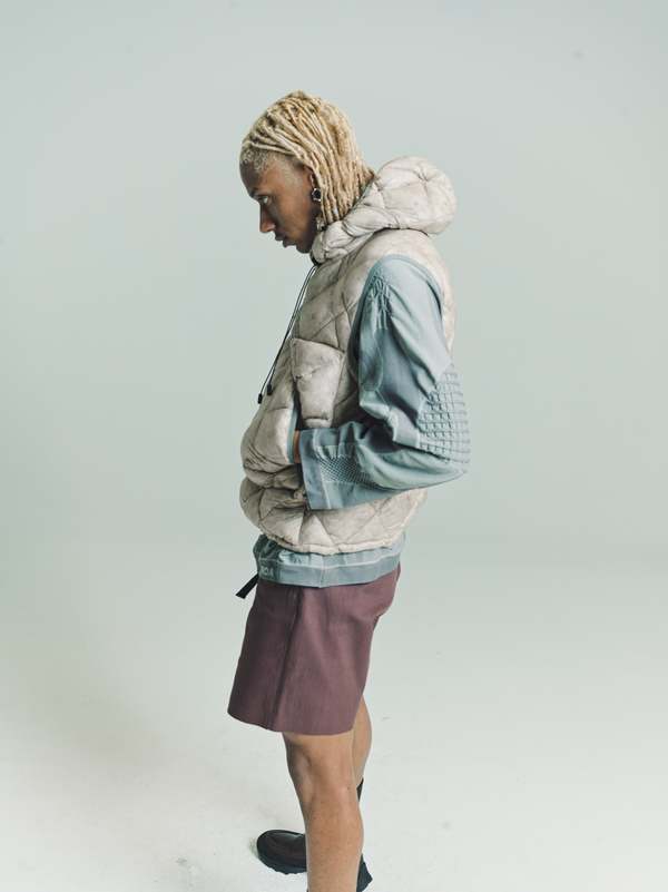 ROA Oversized 3D Knit - Grey | Garmentory