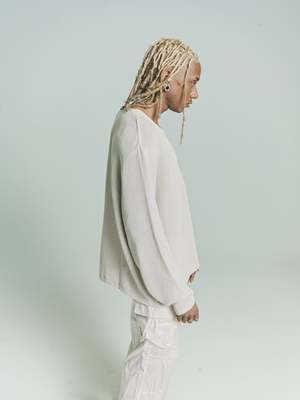 Our Legacy Metallic Rustic Mesh Double Lock U-Neck - Sand | Garmentory