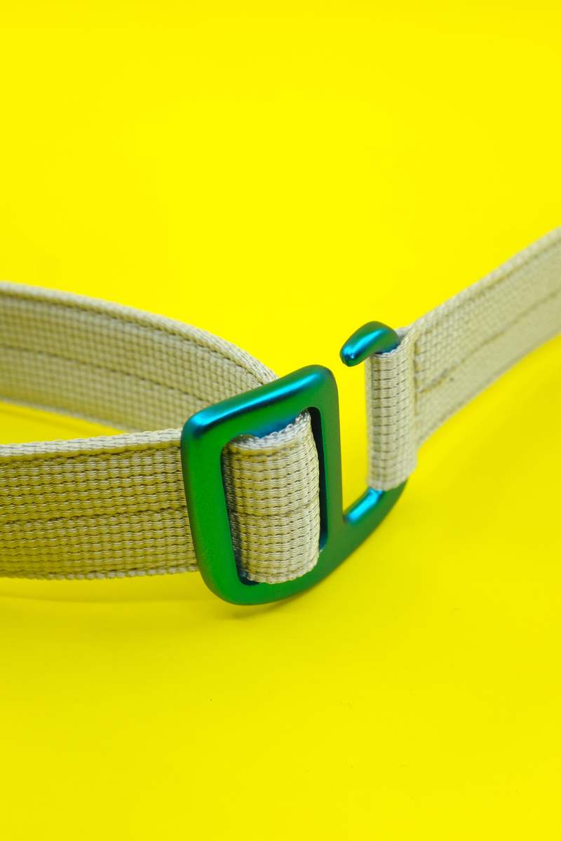 OUR LEGACY tech belt テックベルト Our Legacy - Tech Belt Metallized Grey Webbing