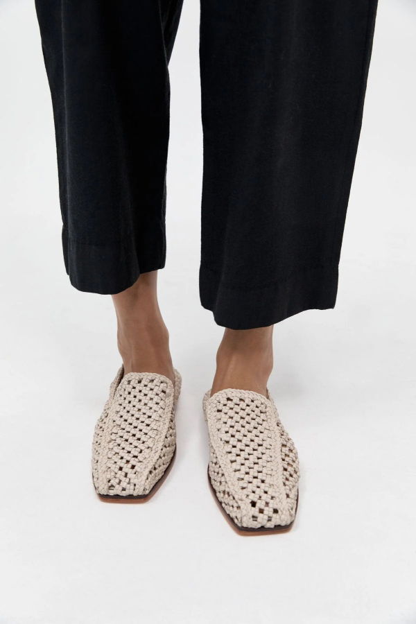 St. Agni Macrame Loafer - Neutrals