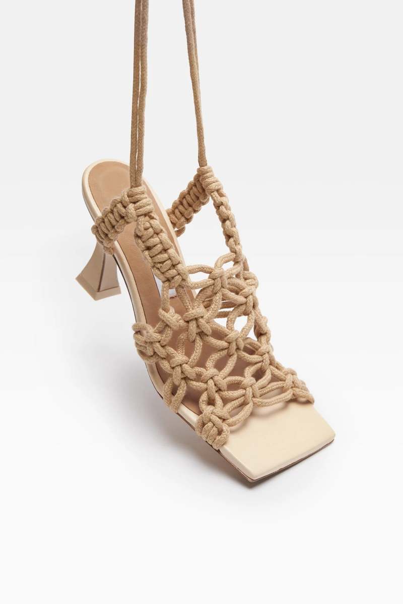 Miista Stephanie Sandals - Cream Miista Stephanie Sandals - Cream