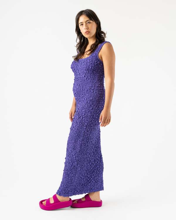 mara hoffman purple dress MARA HOFFMAN
