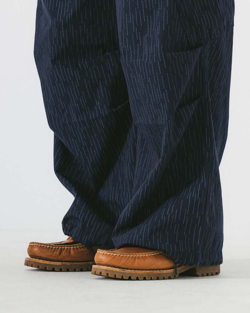 Anglan Rain Camo Oblique Cargo Pants - Navy | Garmentory