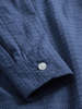 forét Loom Shirt - Navy - Thumbnail 4