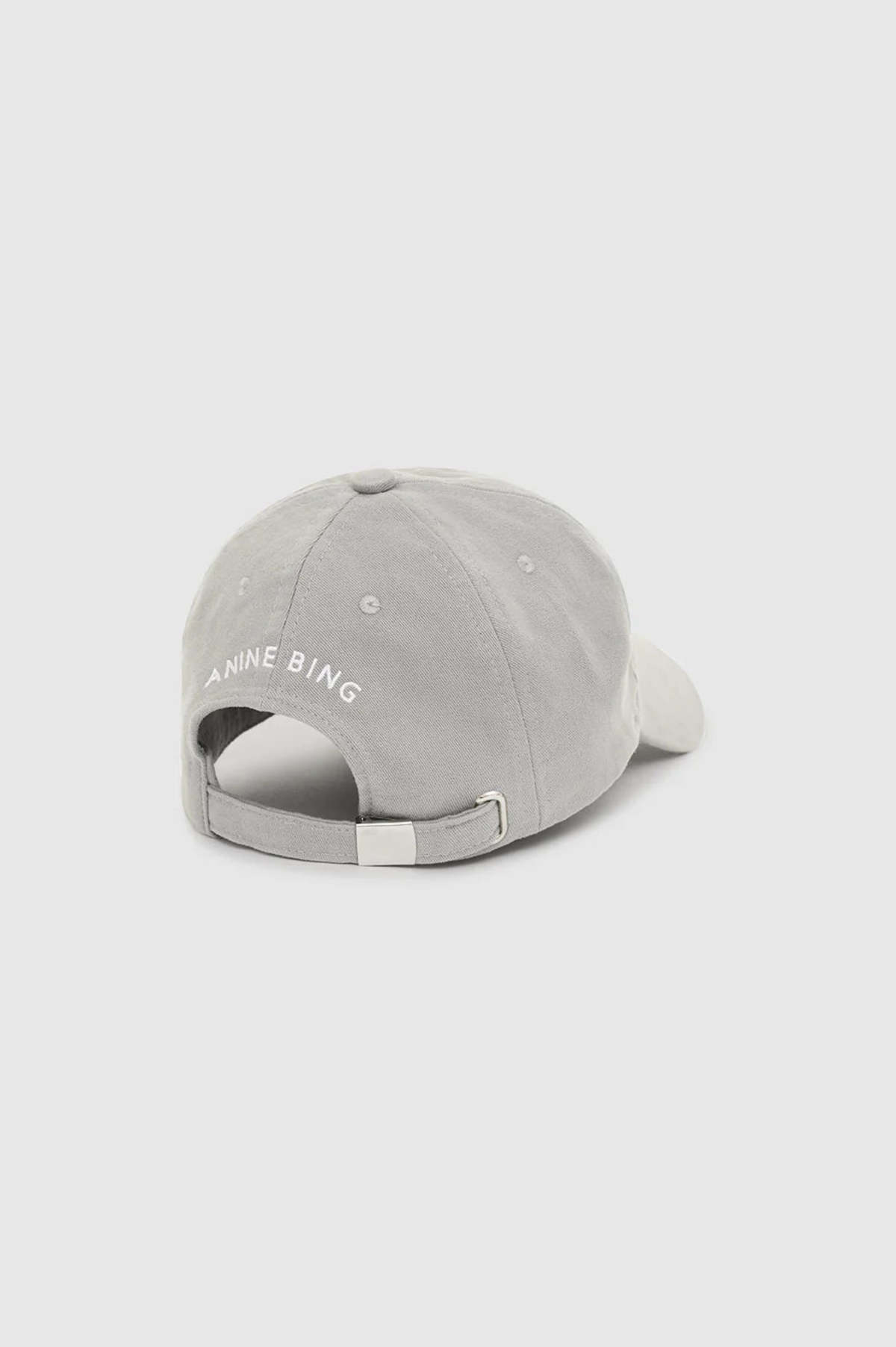 【関税込み】ANINE BING グレー Jeremy ベースボールキャップ Anine Bing Jeremy Baseball Cap - Grey | Garmentory